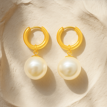 Pearl earrings