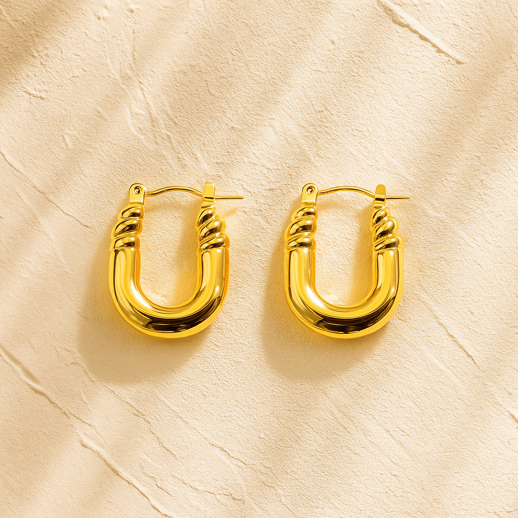 Curved Elegance Earrings