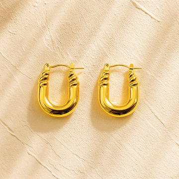 Curved Elegance Earrings